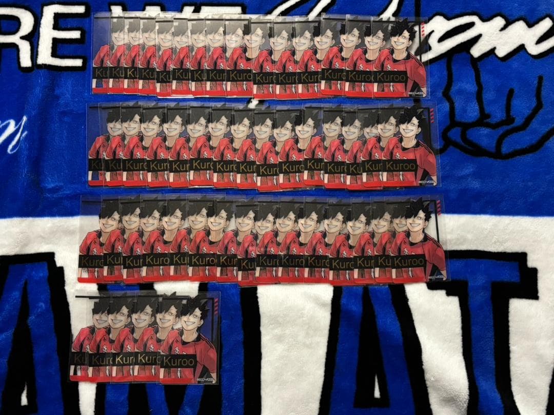 黒尾鉄朗　箔押しクリアカードコレクション　ハイキュー