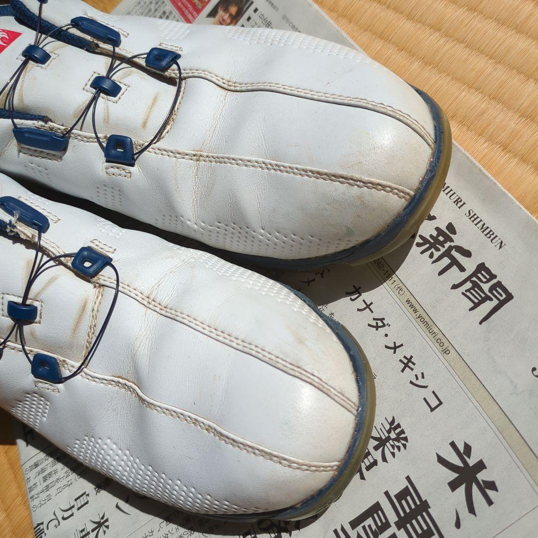 le coq sportif ゴルフシューズ ホワイト/ネイビー