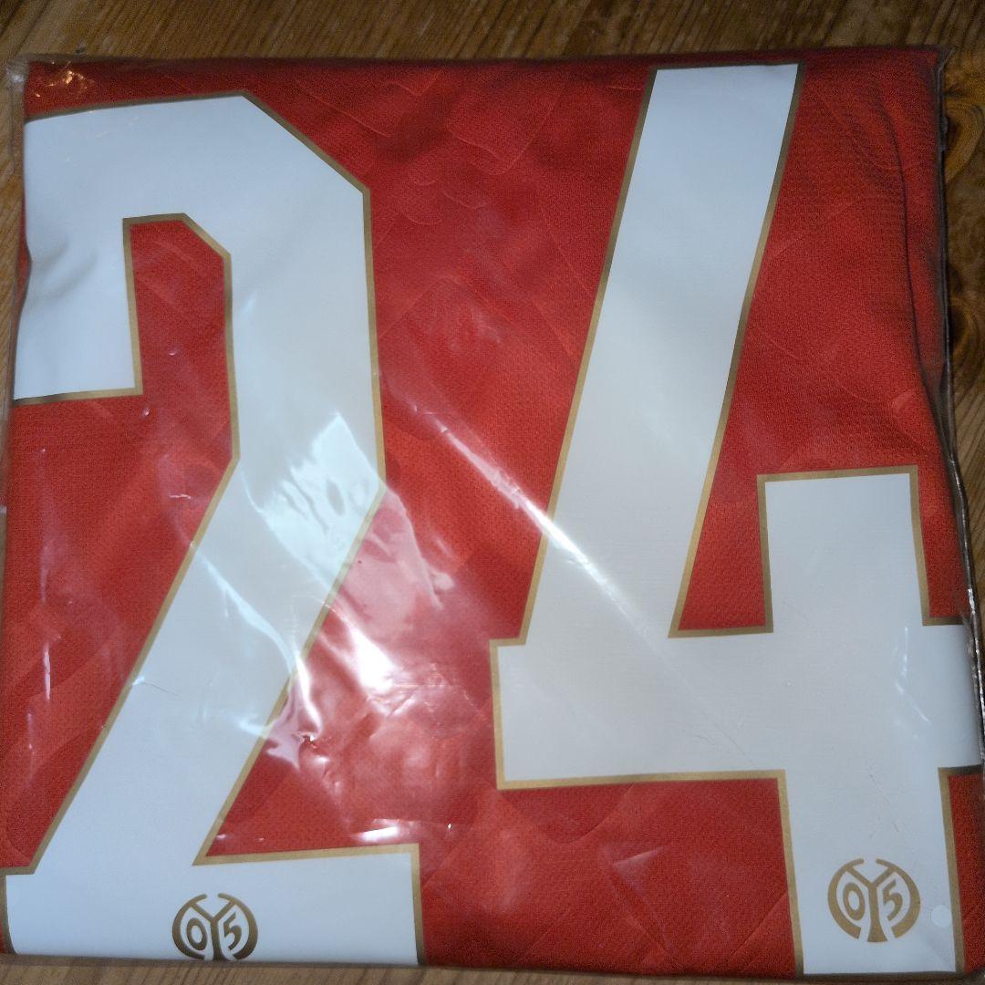 川崎颯太【新品】XLサイズ【公式】マインツ 24番 川崎颯太 ホームユニフォーム