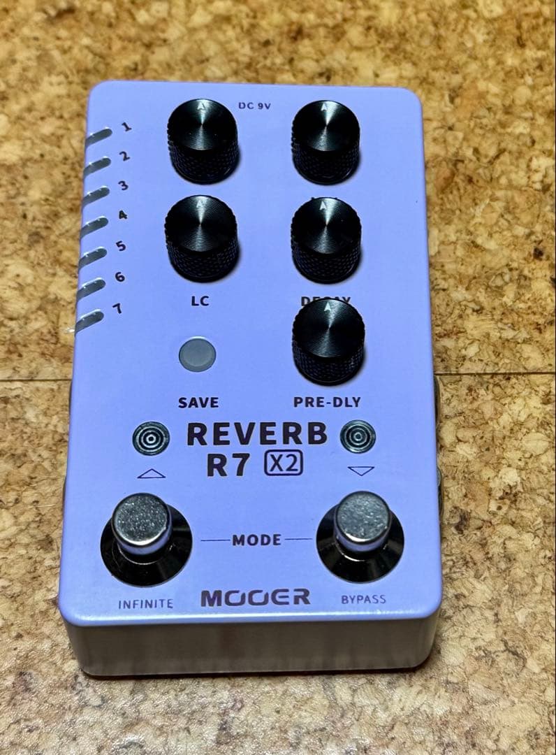 Mooer REVERB R7 X2 リバーブ
