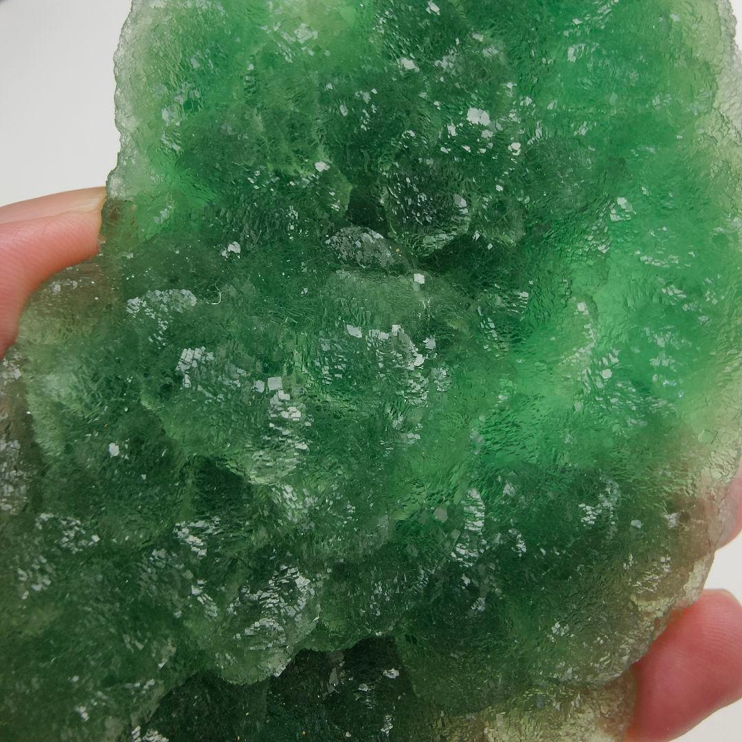 8.グリーンフローライト　蛍石　原石　鉱物　天然石　フローライト　パワーストーン