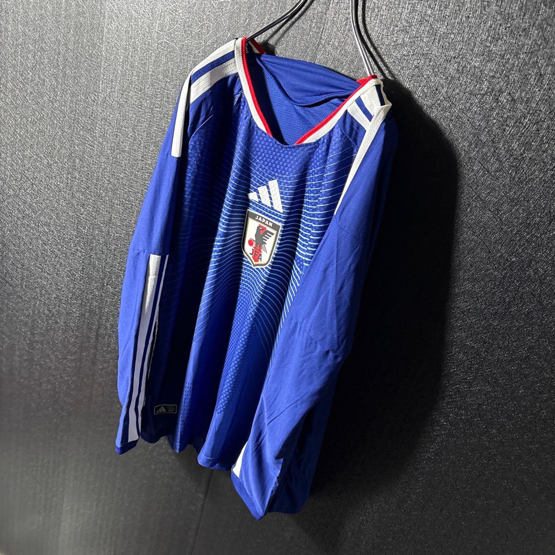 【★日本代表】 adidas サッカー メンズ 新ユニフォーム 長袖 2XL