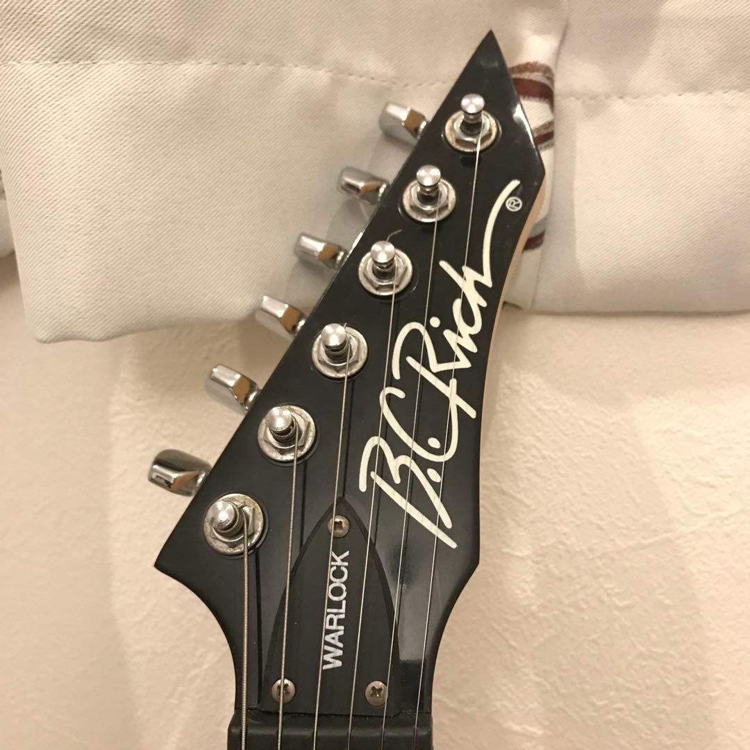 BC Rich ワーロック エレキギター 白