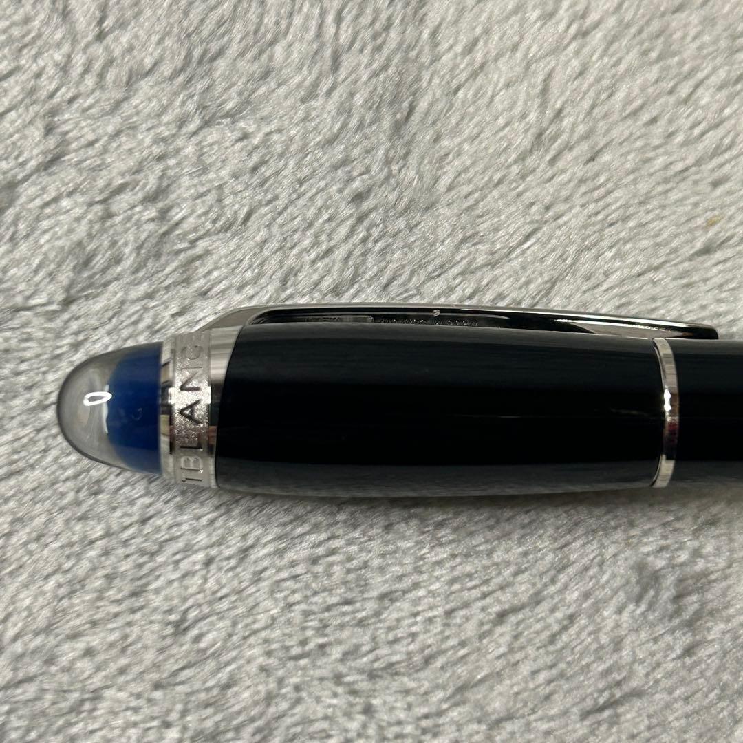 【美品】モンブラン スターウォーカー プレシャスレジン ボールペン ブルードーム