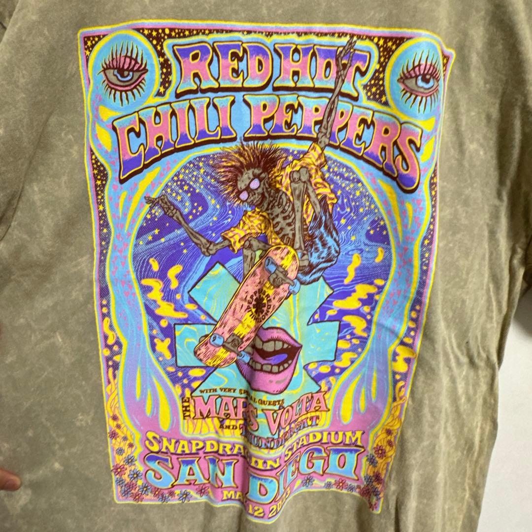 激レア レッチリ×マーズ 2023年サンディエゴ限定ライブTシャツ Lサイズ
