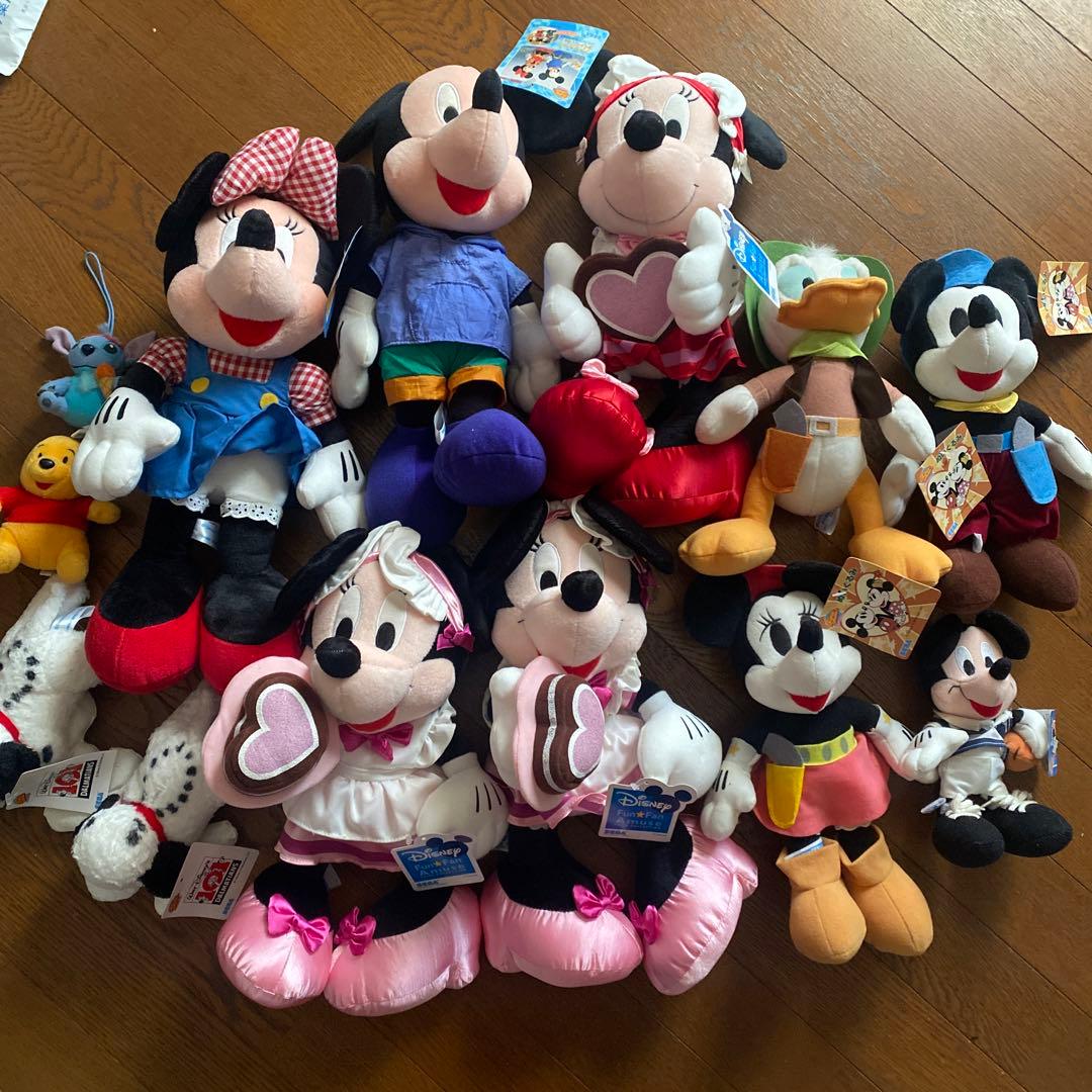 ディズニーぬいぐるみまとめ売り13点セット