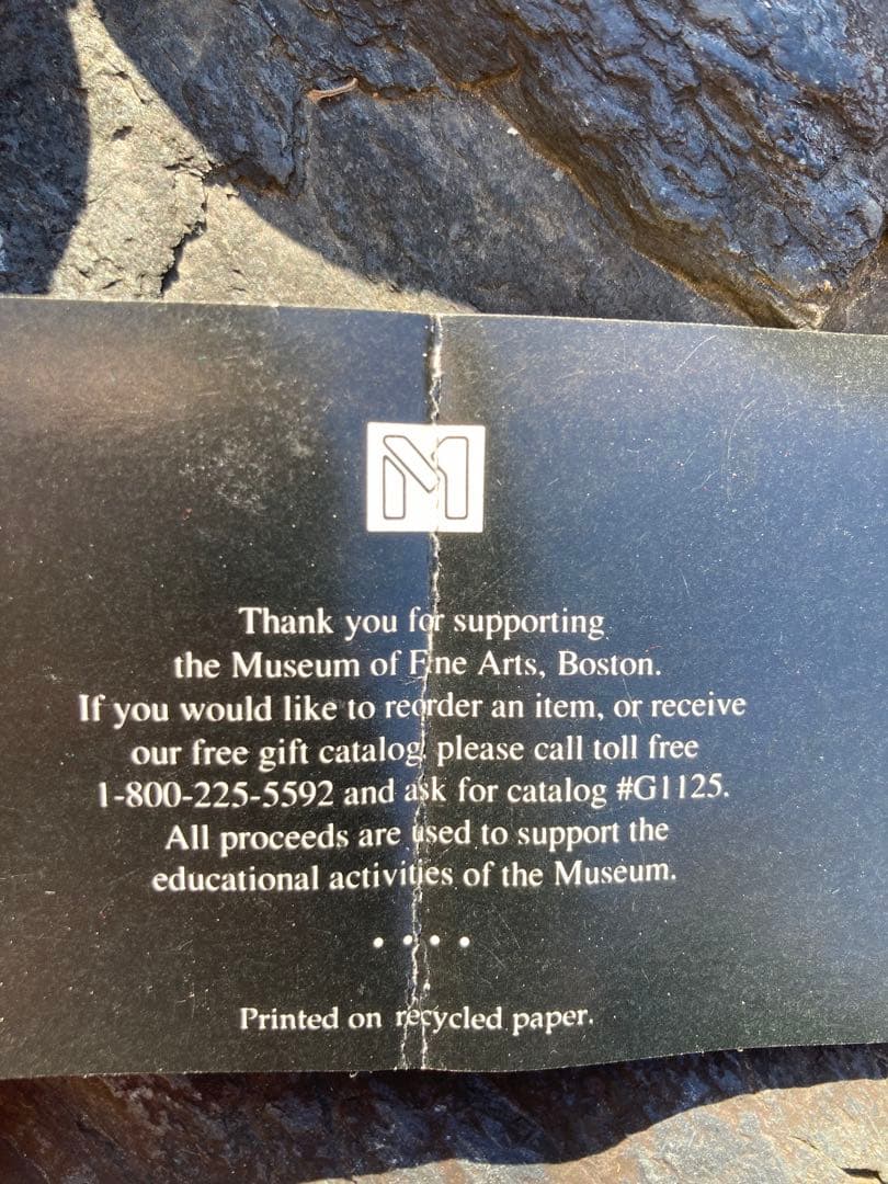 レア　ボストン美術館　ミニチュアバイオリンのオブジェ