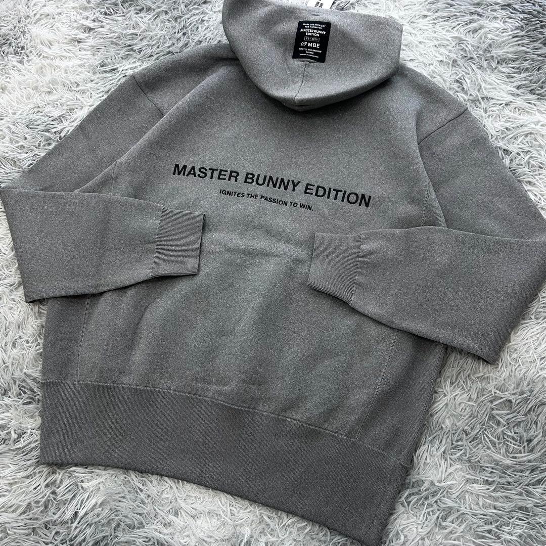新品　マスターバニーエディション　パーカー　フーディ　プルオーバー　グレー　7