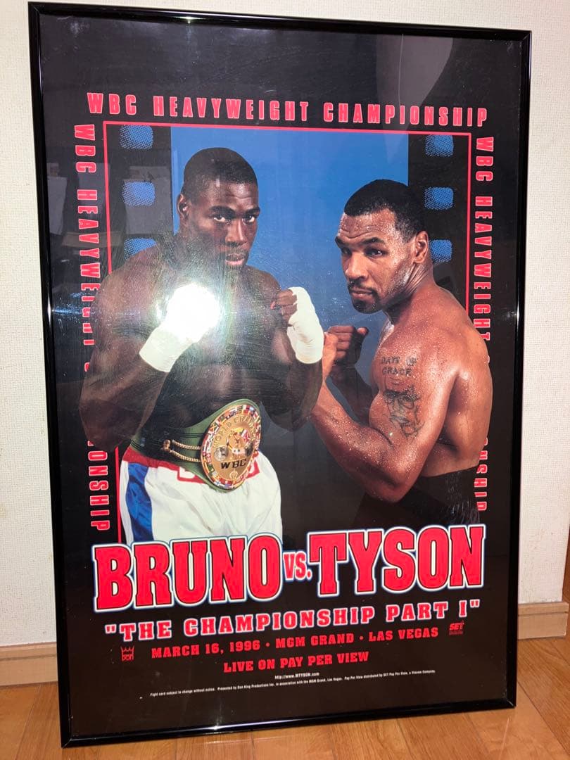 マイクタイソン ポスター ボクシング マイク・タイソン / 井上尚弥 辰吉
