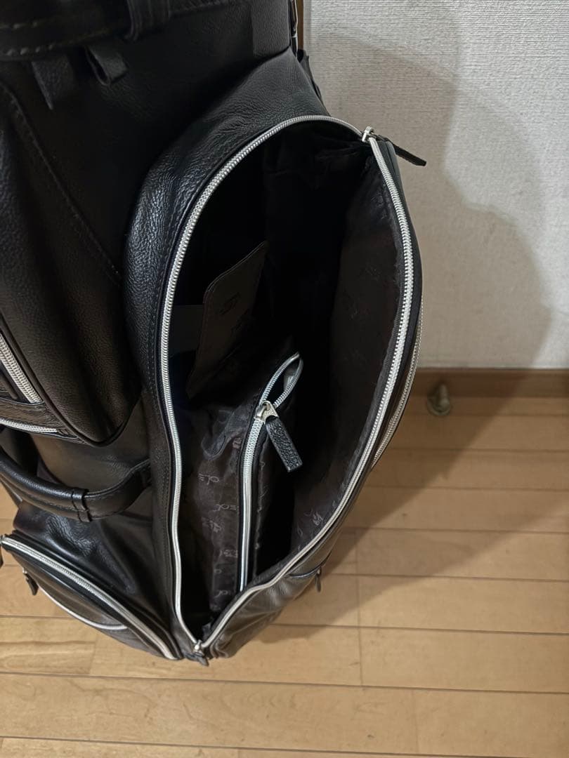 定価35万円オールレザーJOEJO ジョジョ キャディバッグ 超ハイブランド