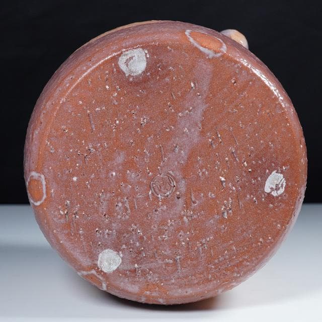 岡田裕　萩耳付水指　共箱　茶道具　陶芸　おかだゆう