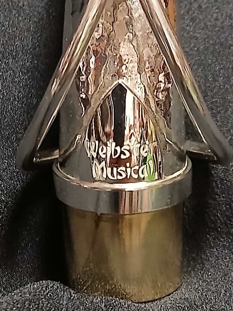 テナーサックス ネック 銀メッキ WM ハンドハンマード仕様 （27.5mm）