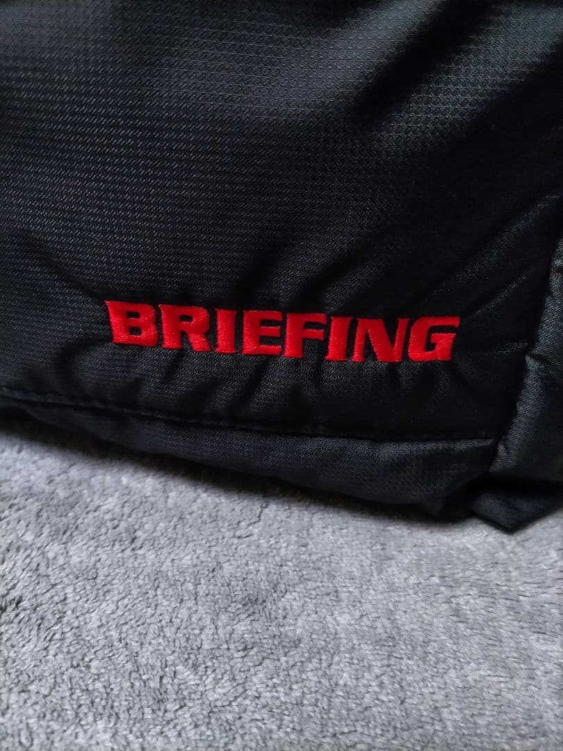 美品　ブリーフィングゴルフ　カートバック　黒