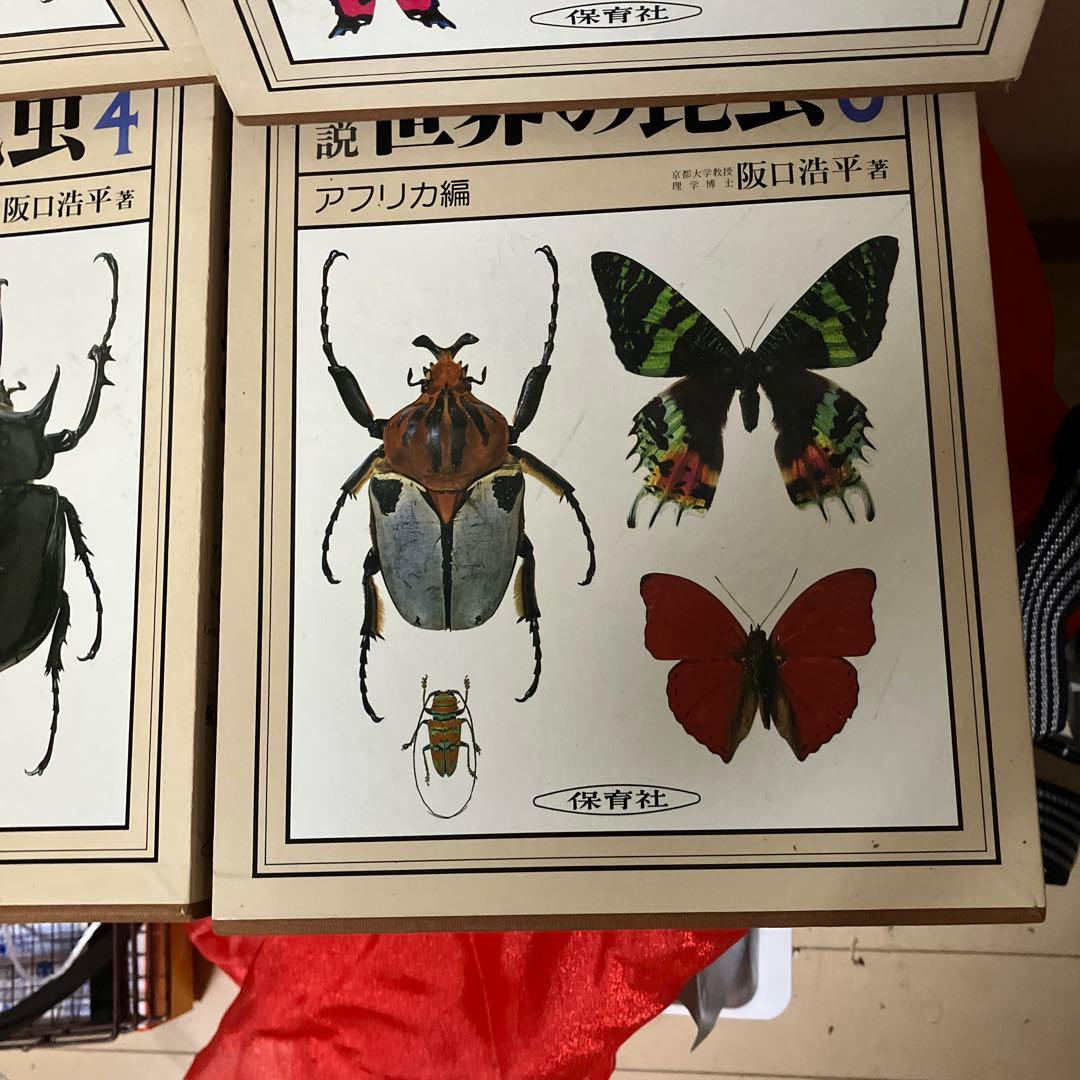 世界の昆虫1〜6図鑑