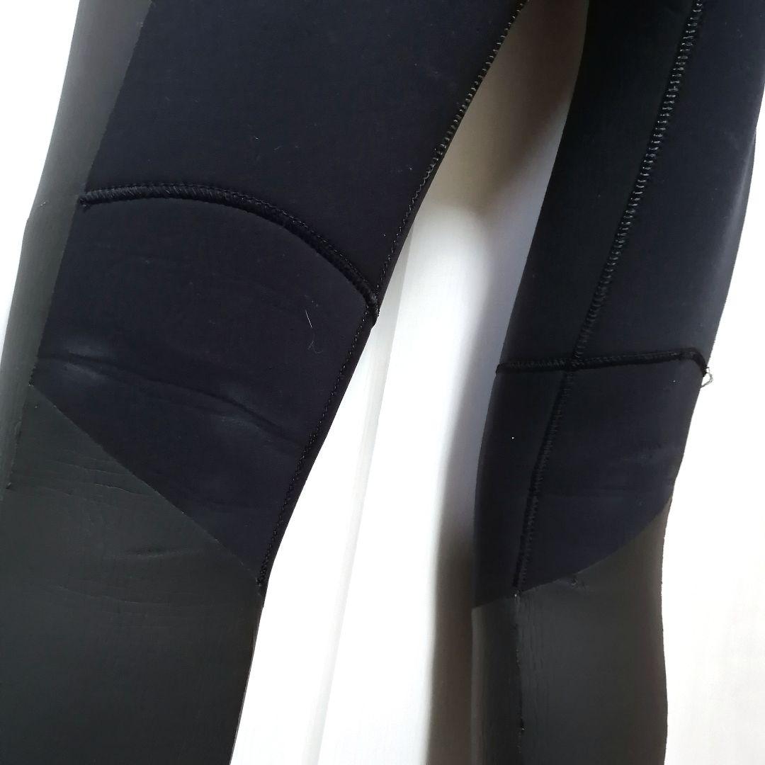 Lサイズ 6ミリ セミドライ ウェットスーツ 6mm 防寒 冬用 起毛 真冬