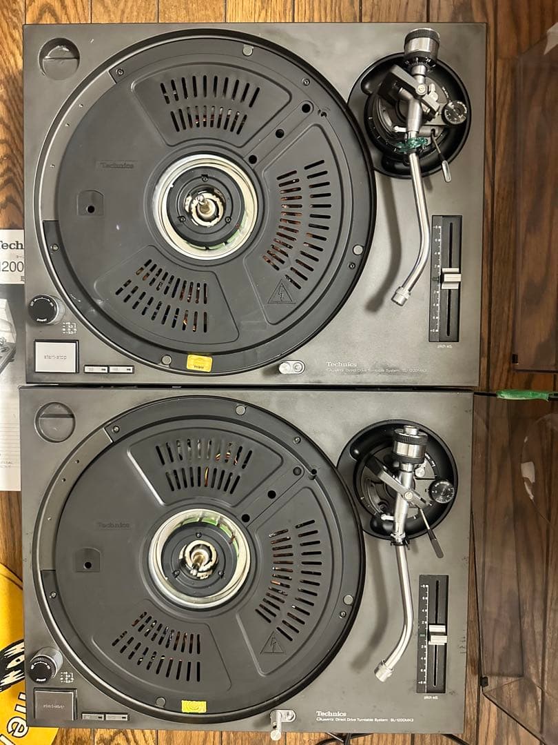 Technics SL-1200MK3 ターンテーブル2台