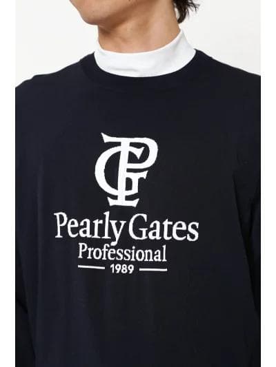 PEARLY GATES ELITE クルーネックニットプルオーバー PGPRO