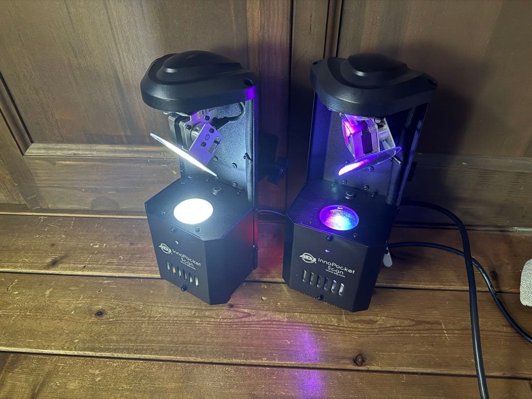 AMERICAN DJ INNO POCKET SCANミラースキャン2台セット