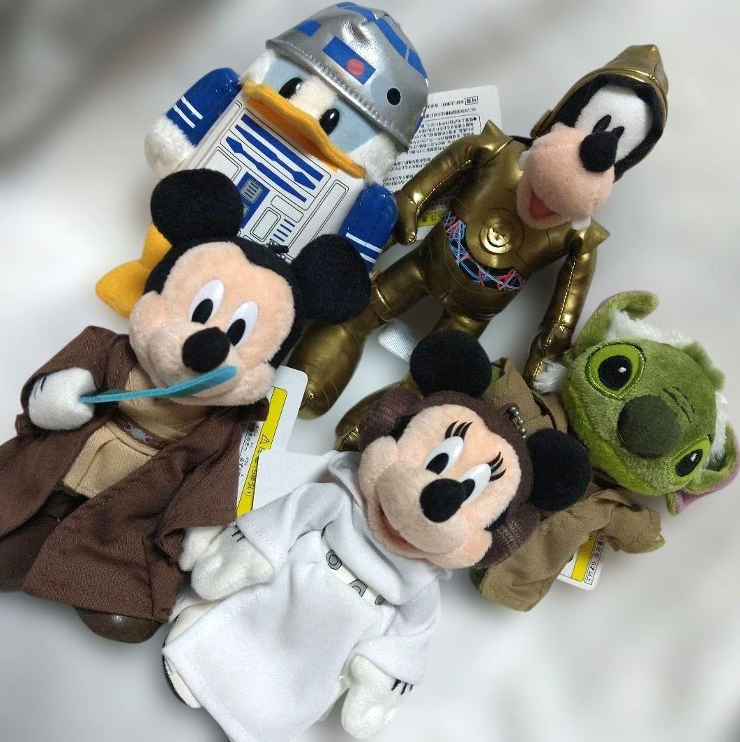 東京ディズニーリゾート＊スター・ウォーズ＊ぬいぐるみ5体セット＊レア