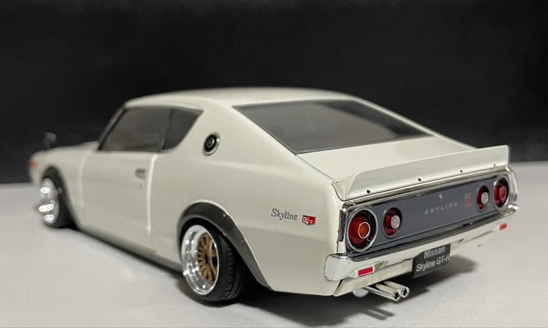 1/24 アシェット 国産名車 スカイライン GT-R ケンメリ改 カスタム