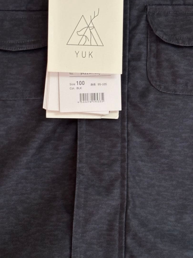 YUK スキーウェア ブラック 100