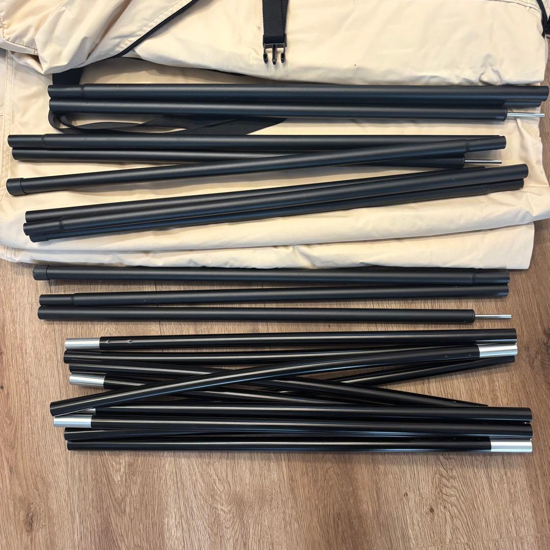 TOMOUNT haruタープ 大型TCシェード TCタープ サンシェルター