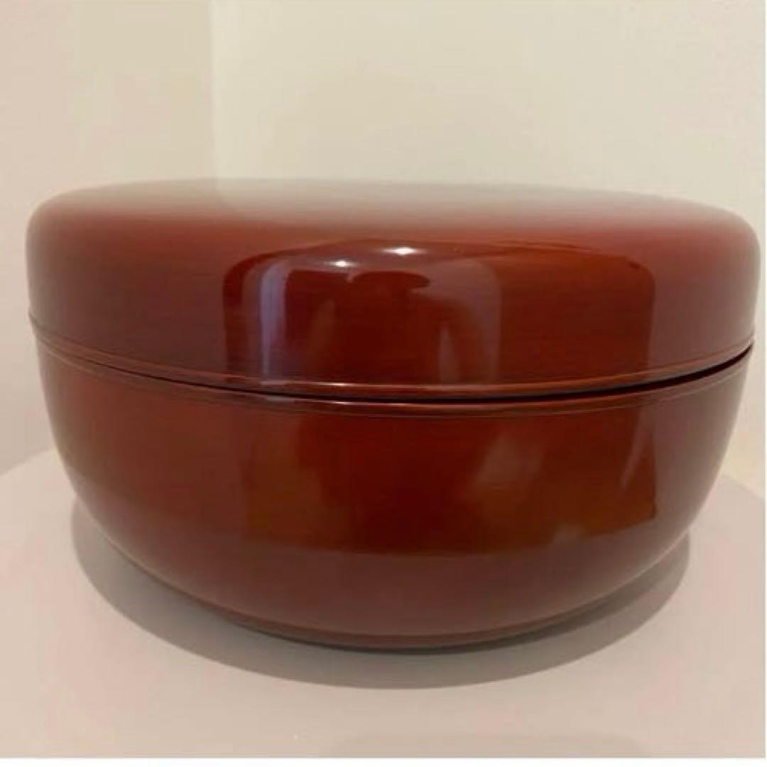 【花押あり】香川漆器　後藤塗　高松産　宗家後藤盆　喰籠　共箱　共布