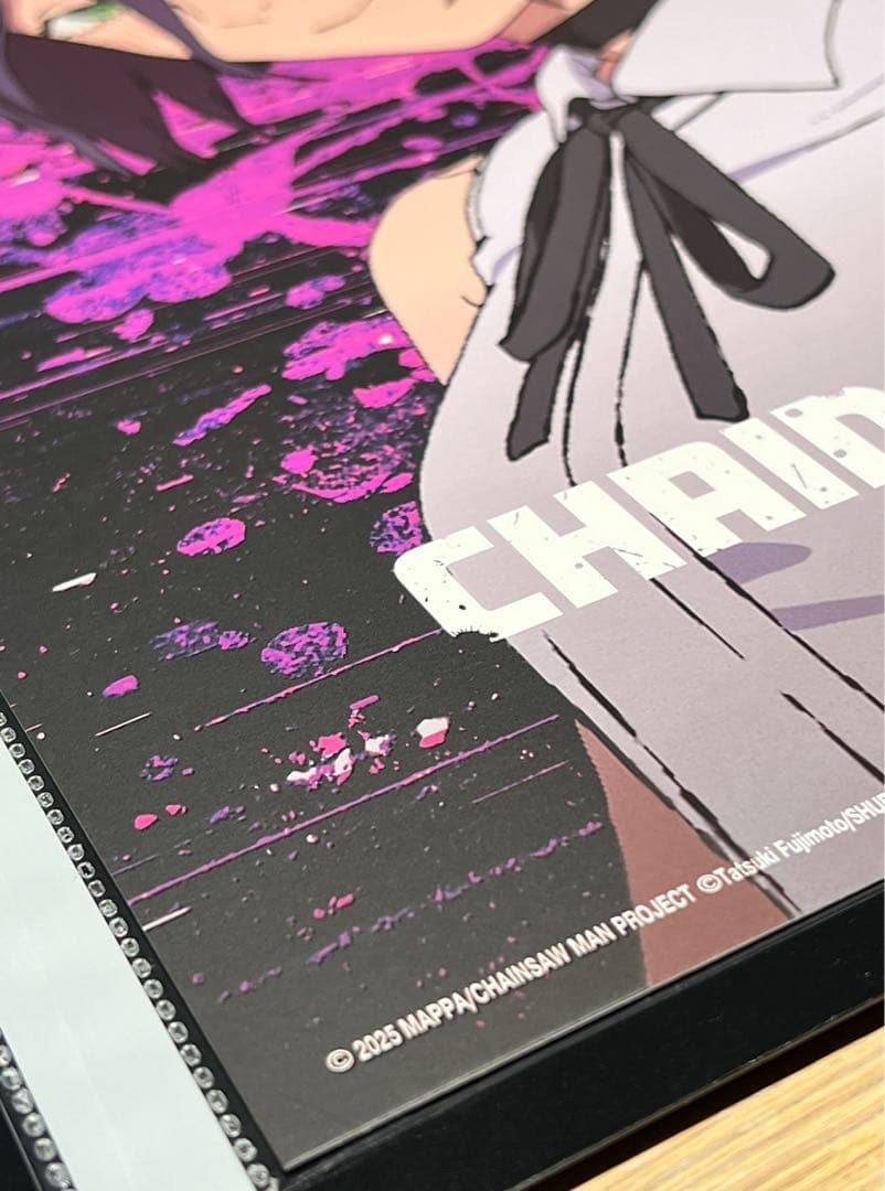 台湾 限定 レゼ チェンソーマン 特典 A3 ポスター 非売品　日本未発売
