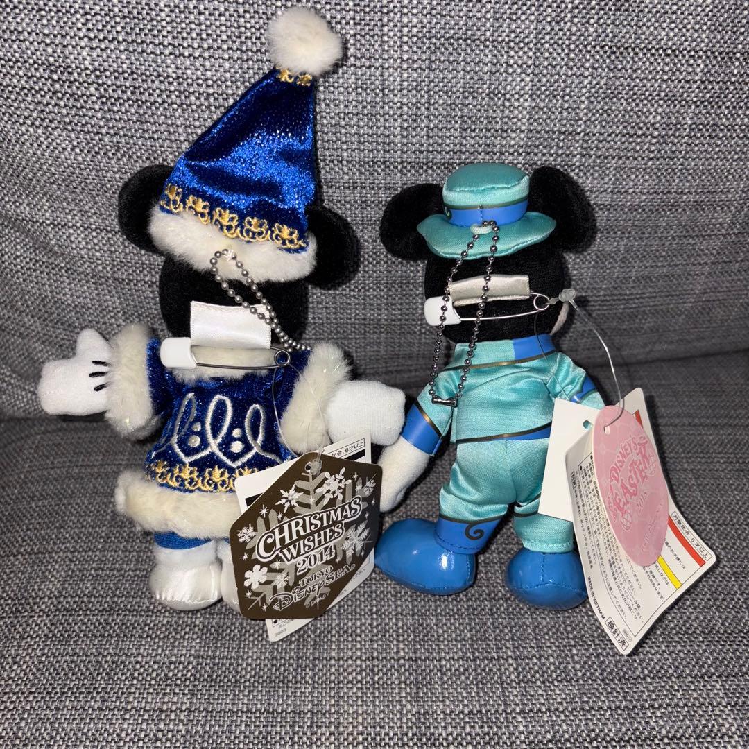 ディズニーリゾート　TDR ミッキー　ぬいぐるみバッジ　ぬいば　12体セット