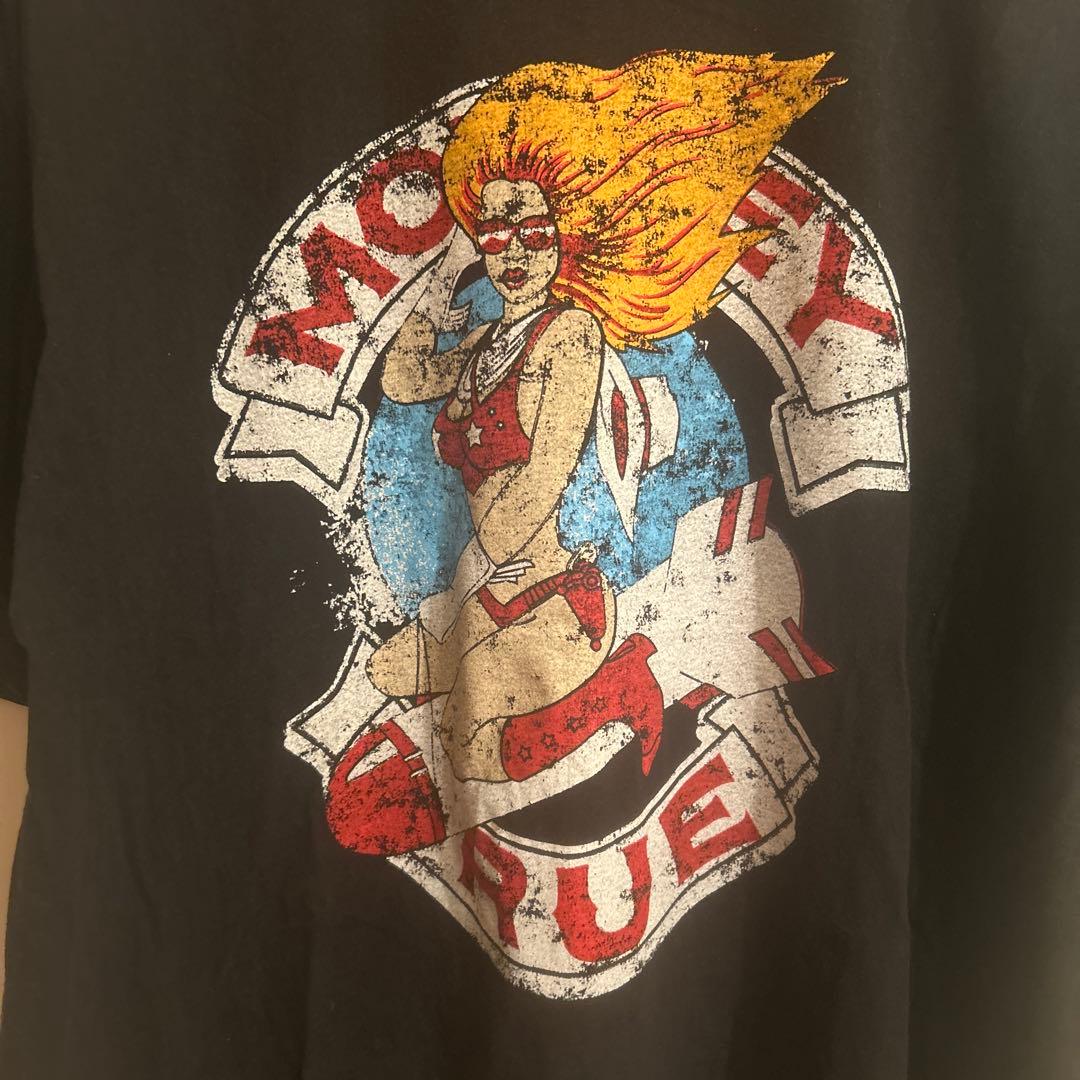 モトリー・クルー /ヴィンテージ　Tシャツ　ブラック　XL