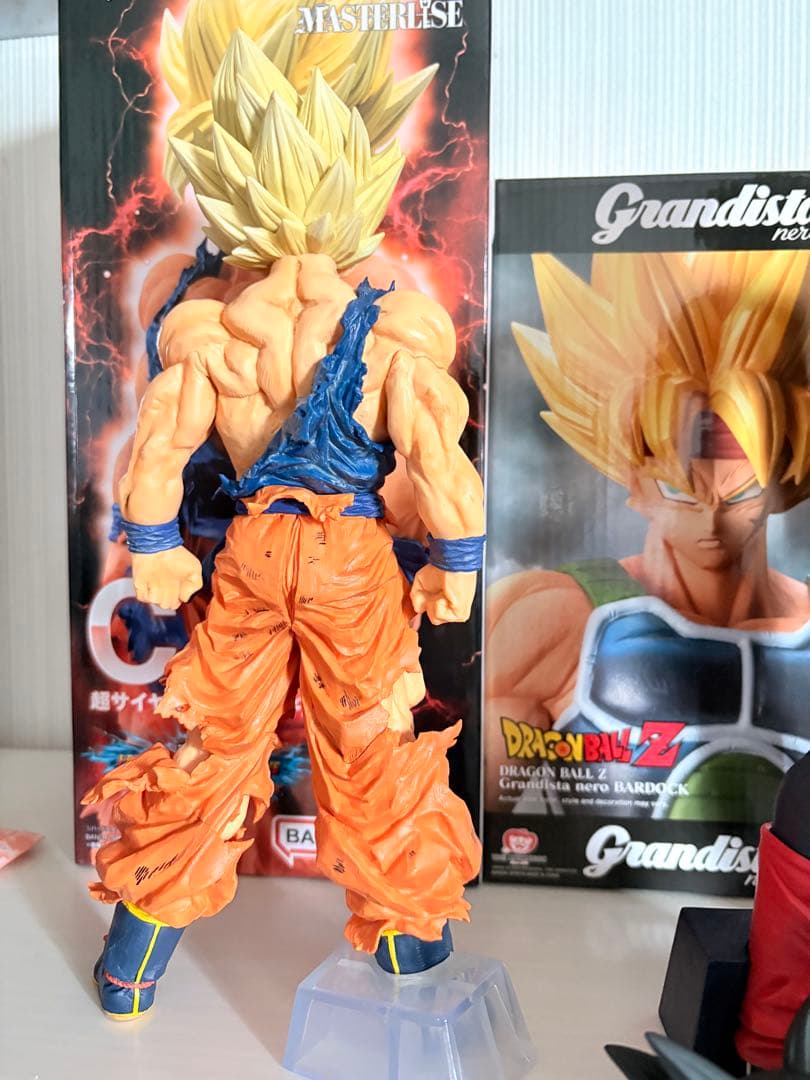 ドラゴンボール一番くじ　孫悟空　グランディスタネロ　バーダック　ヒーローズ