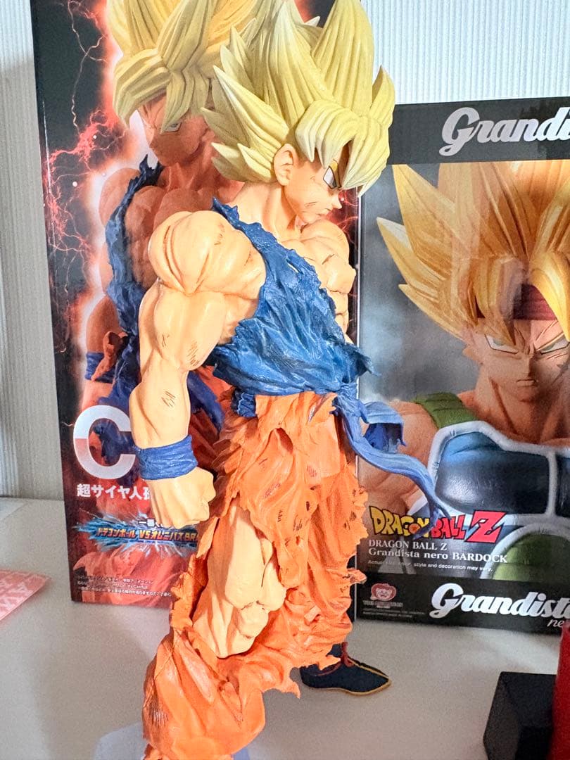 ドラゴンボール一番くじ　孫悟空　グランディスタネロ　バーダック　ヒーローズ