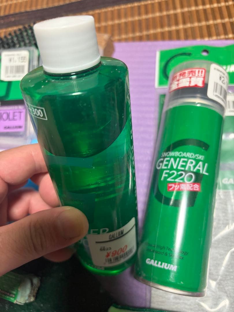 最終値下げGALLIUM スノーボードホットワックス　大量セット