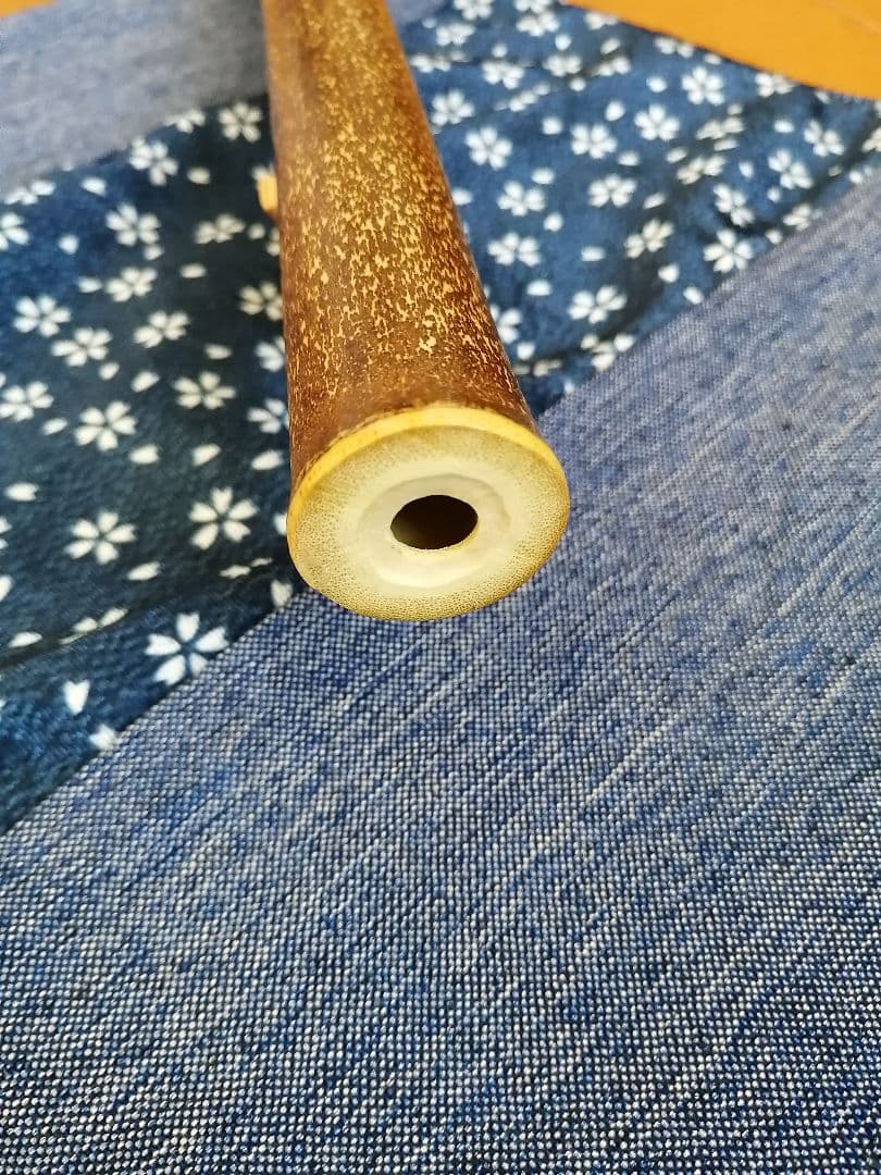 希望のケーナＦ管.細身(黒竹)