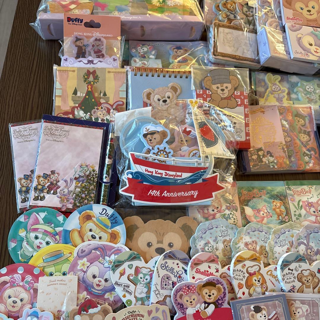 【新品中古】ダッフィーフレンズ　メモ帳　まとめ売り