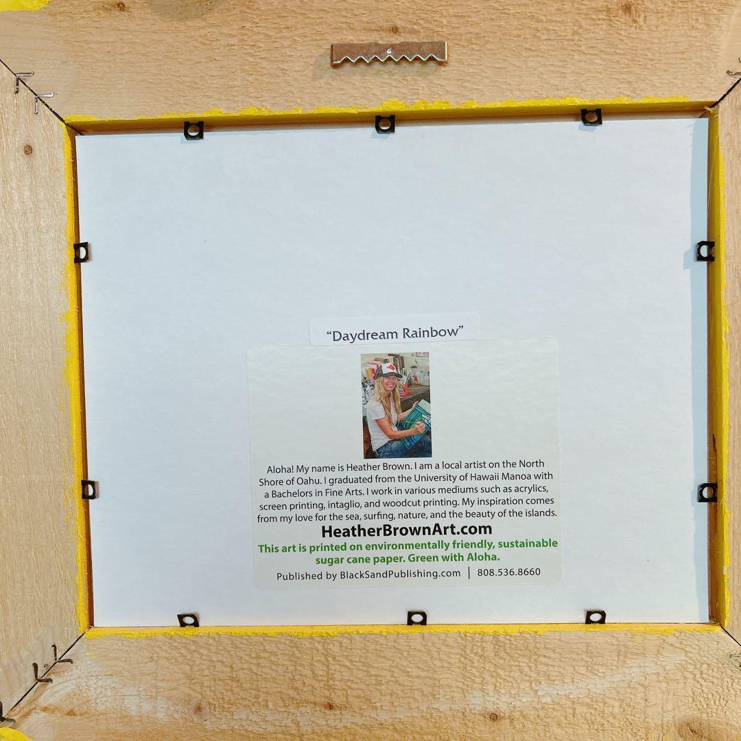 H WROWN ヘザーブラウン フレーム付き 3点セット