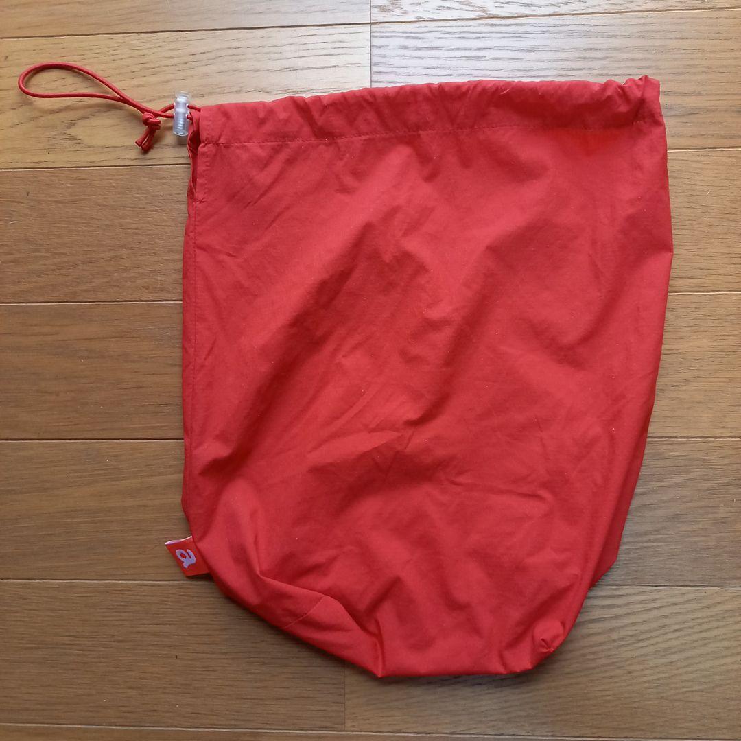 【専用】archivio フード付きレインウェア 2way 赤 収納袋付き 38