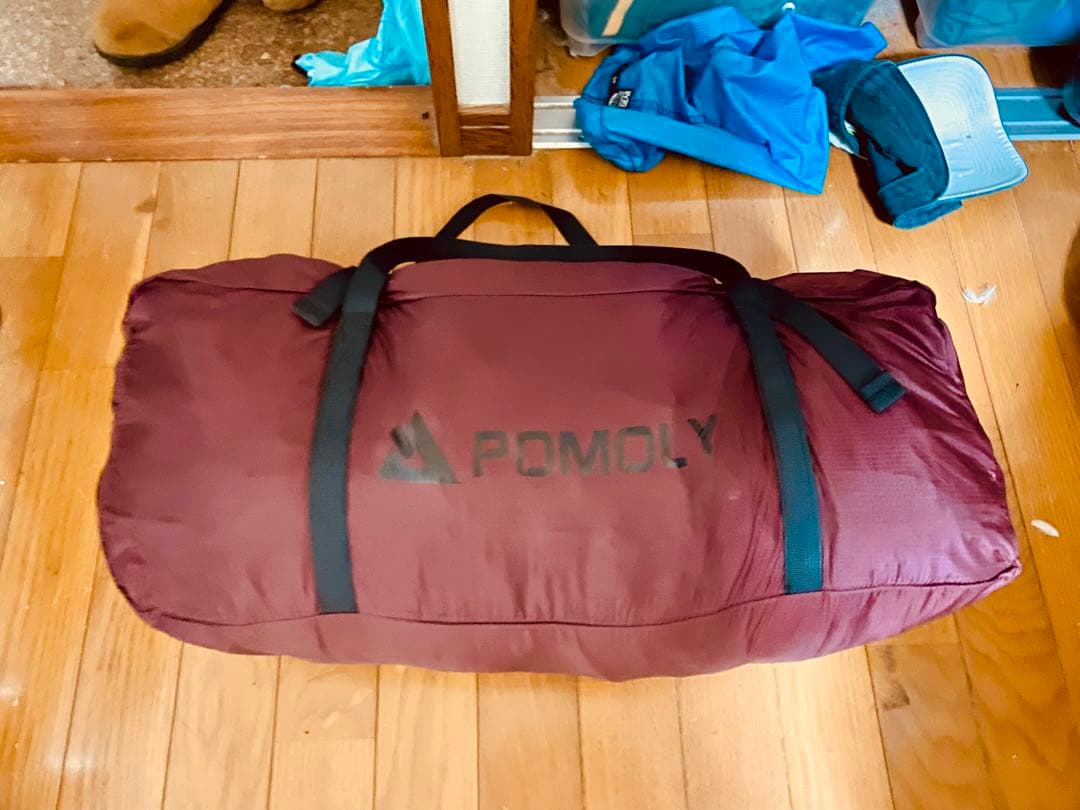 pomoly x4 pro レッド　グランドシート付き