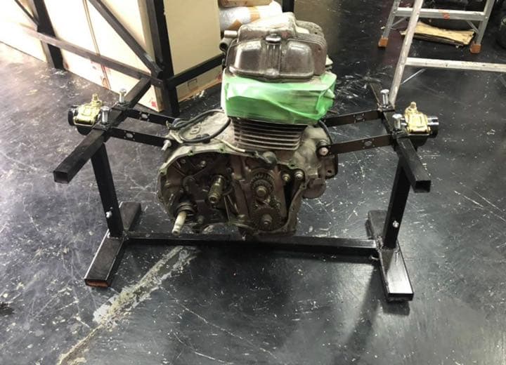 汎用!! エンジンスタンド・エンジンマウント①(自作)