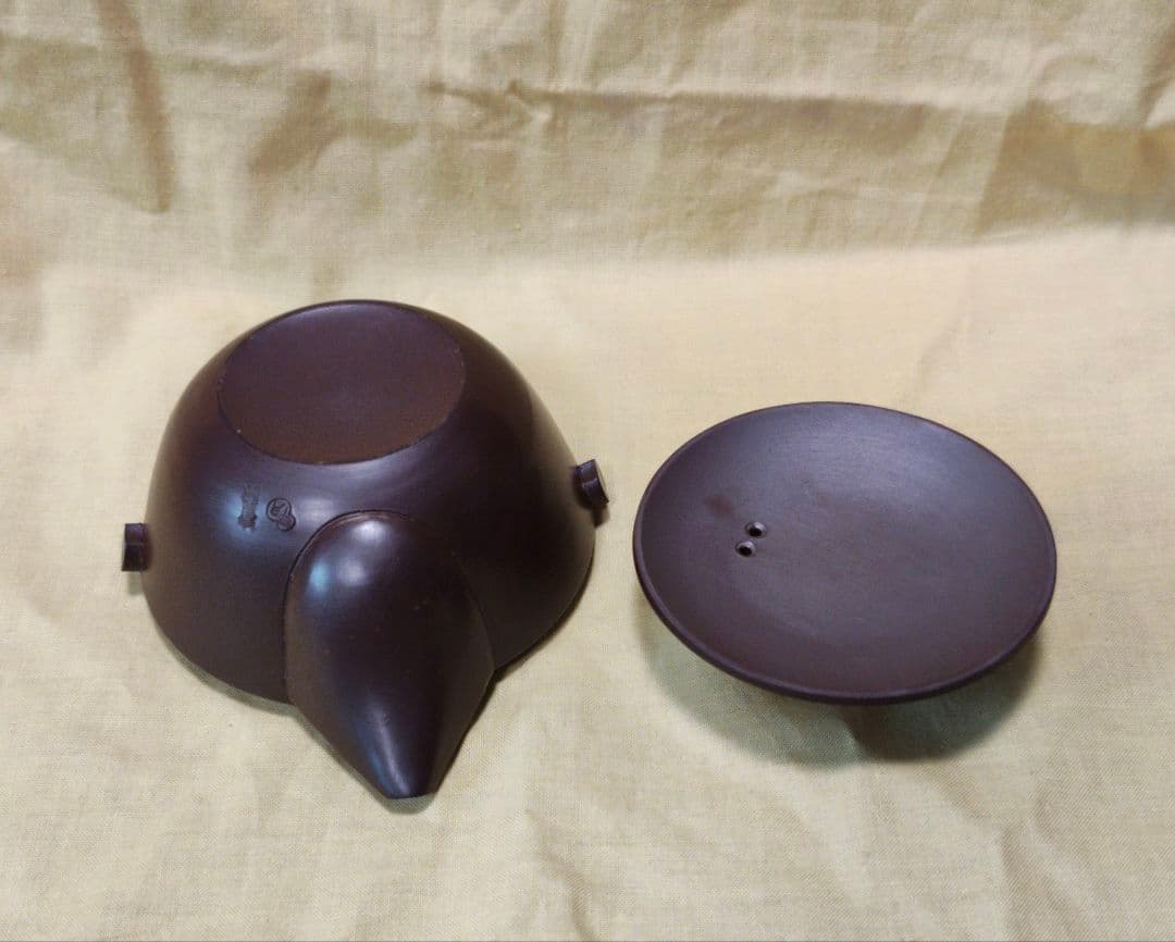 萬古焼　宝瓶　清水醉月 木箱付き