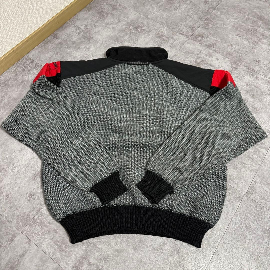 オバマイヤー レトロ スキー ハーフジップ 90s ヴィンテージ スウェット M