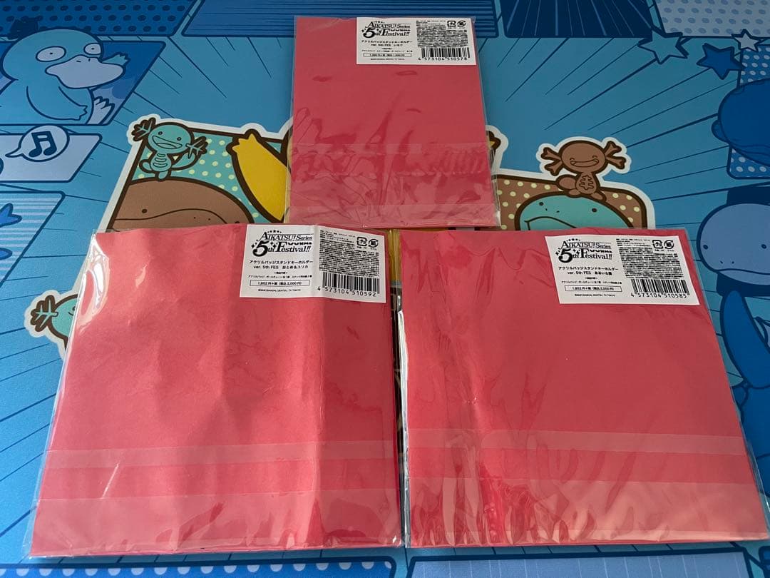 アイカツ 5th FES アクリルバッチスタンドキーホルダー