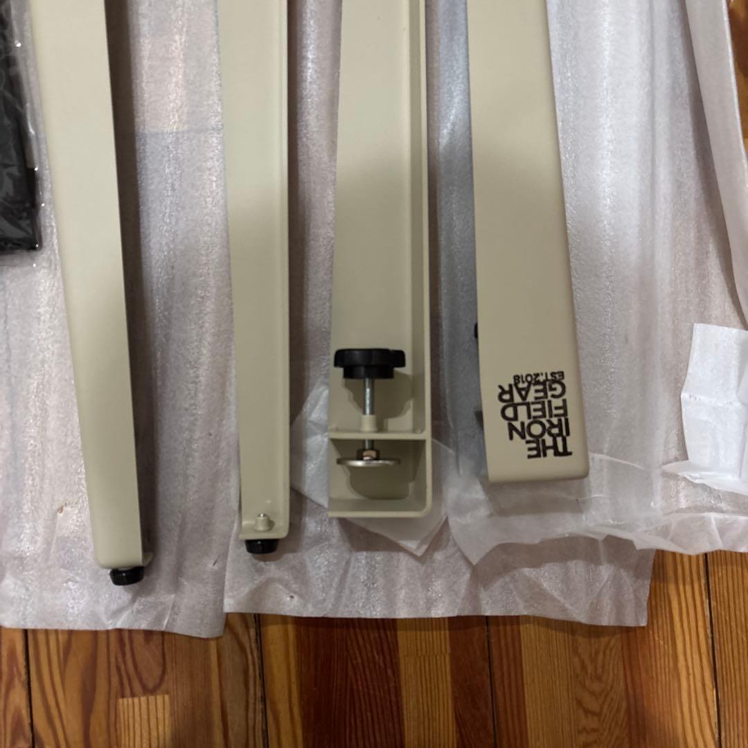 THE IRON FIELD GEAR 鉄の足 L サンドベージュ テーブル