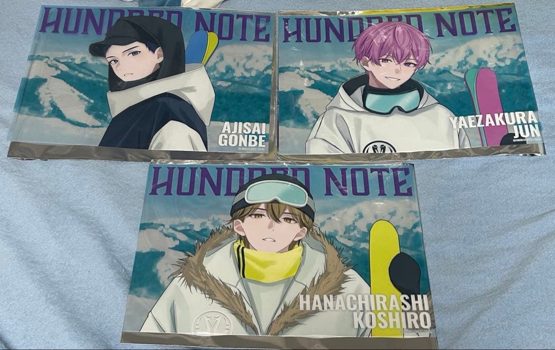 ハンドレッドノート A4クリアポスター クラウンクレイン