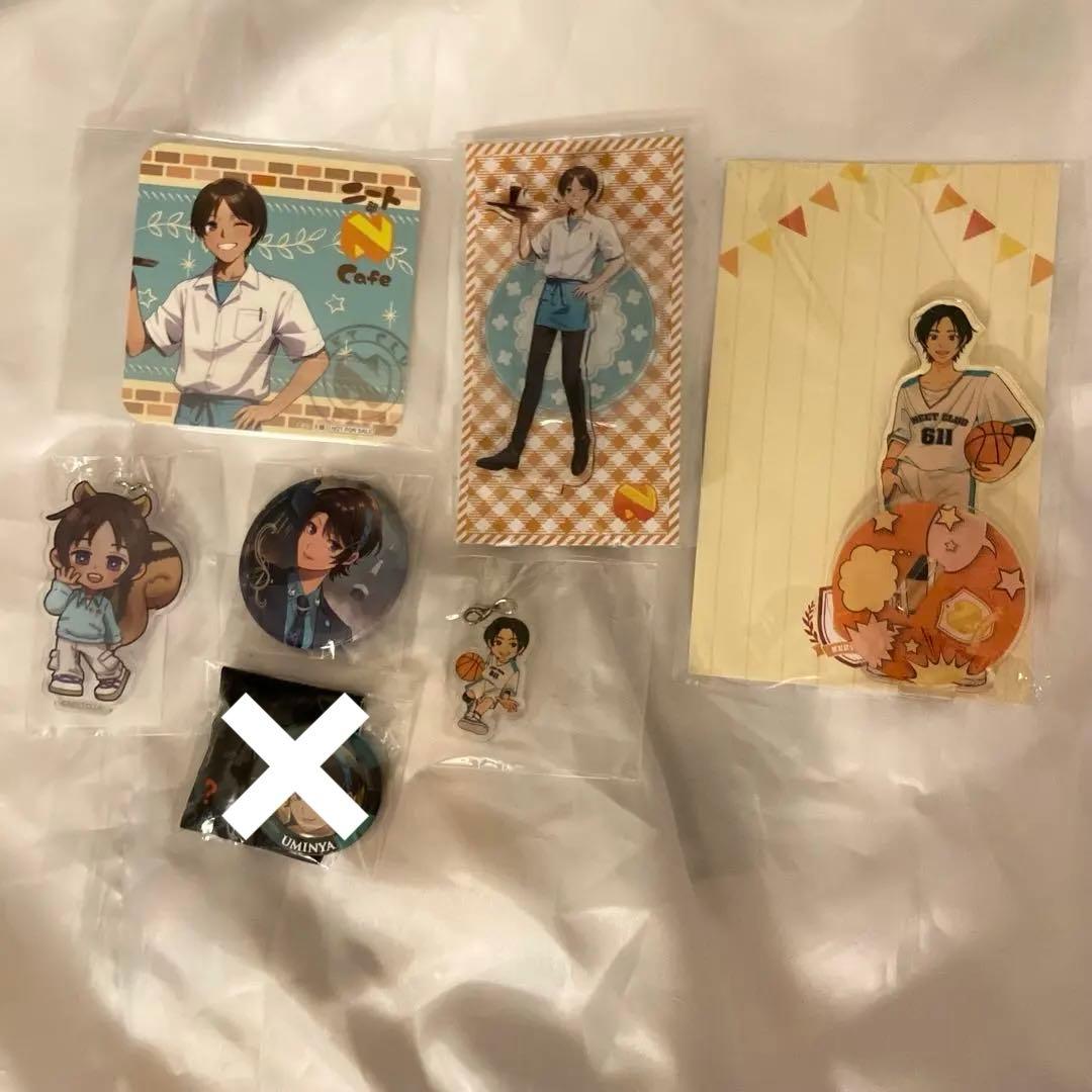 うみにゃ　ニート部　アクスタ　缶バ　アクキー　コースター　　ガチャ