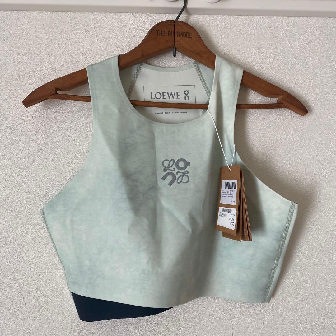 新品タグ付き　LOEWE ミントグリーン タンクトップ　M