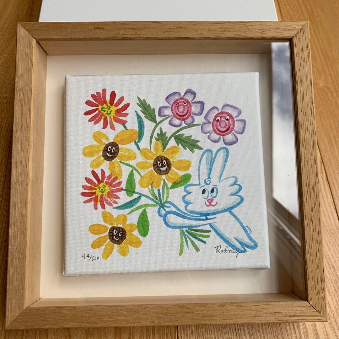 美品　サンダーバニー　絵画