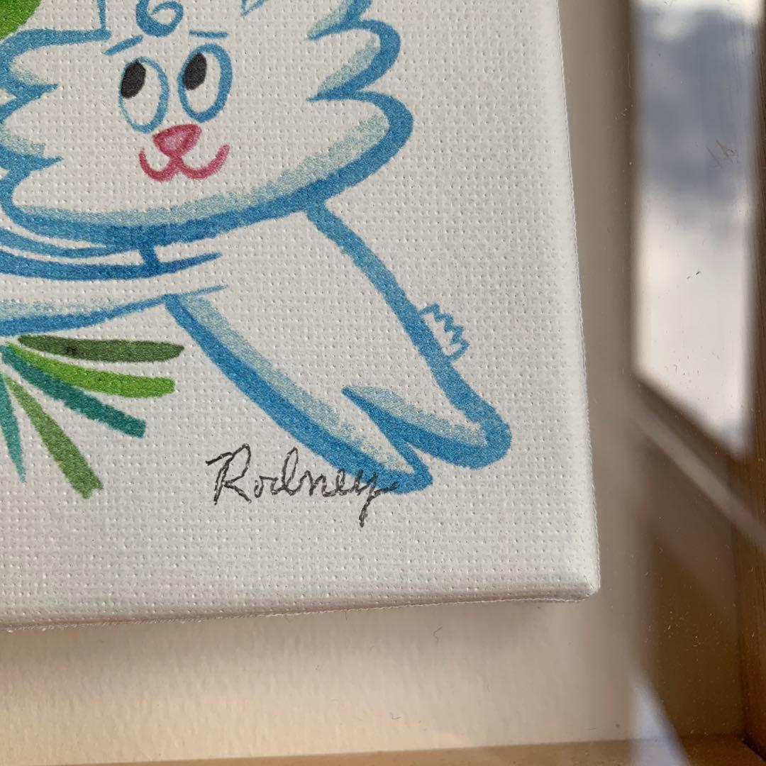 美品　サンダーバニー　絵画