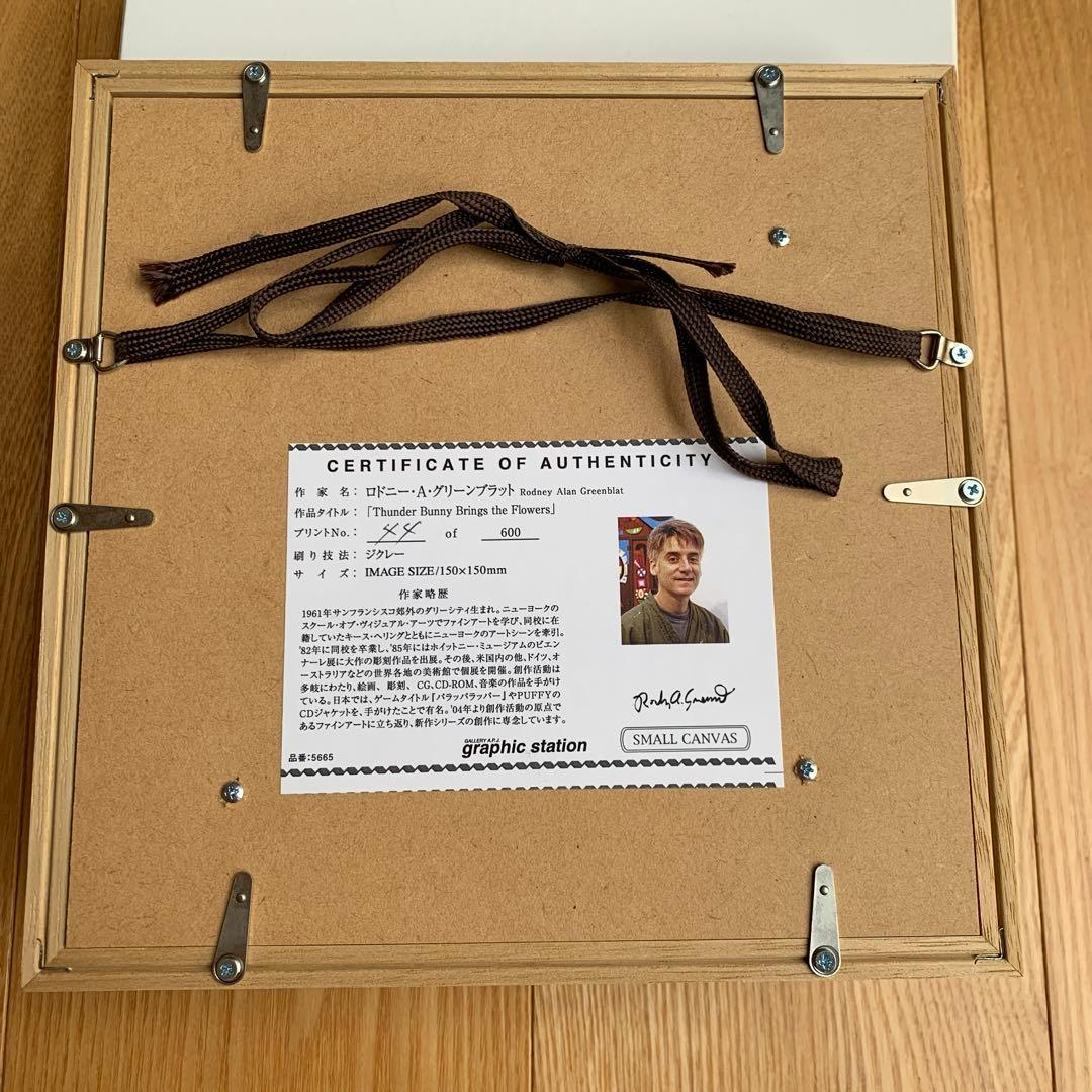 美品　サンダーバニー　絵画