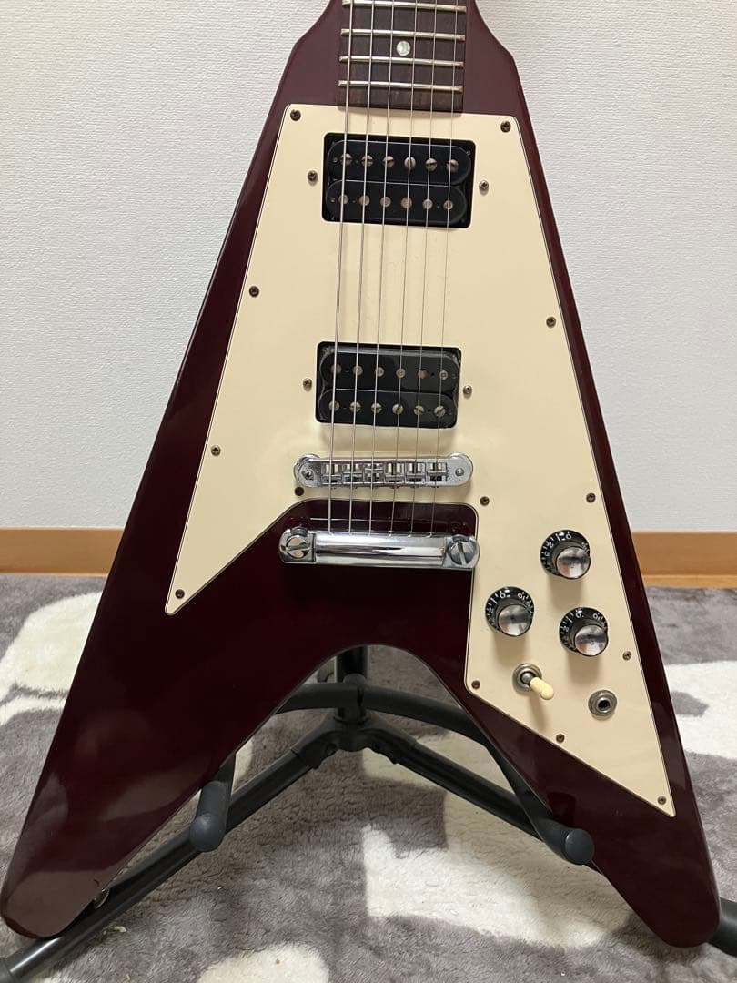 Gibson Flying V エレキギター ワインレッド【状態良好】